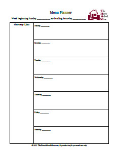 FlyLady Compatible Printable Planner Pages | TheHomeSchoolMom